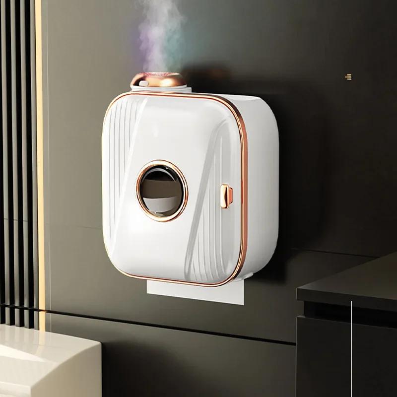 Multi functional aromatherapy tissue box bathroom waterproof non perforated wall mounted storage rack white toilet paper holder белый
Multi functional aromatherapy tissue box bathroom waterproof non perforated wall mounted storage rack white toilet paper holder белый