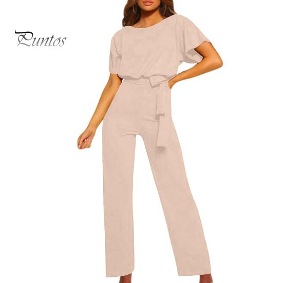 Жіночий комбінезон із короткими рукавами, зав’язка на поясі, прямі широкі штани, комбінезон, повсякденний комбінезон з круглим вирізом, цільний комбінезон M абрикосовий
Жіночий комбінезон із короткими рукавами, зав’язка на поясі, прямі широкі штани, комбінезон, повсякденний комбінезон з круглим вирізом, цільний комбінезон M абрикосовий