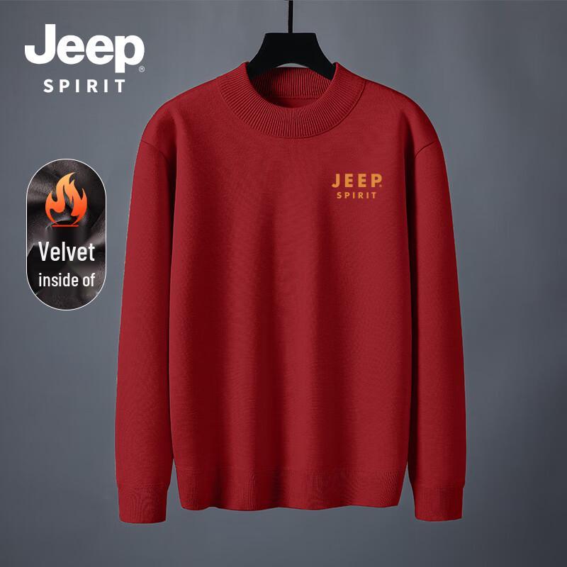 JEEP SPIRIT Men s Warm Half-High Collar Fleece Sweater L
JEEP SPIRIT Men s Warm Half-High Collar Fleece Sweater L