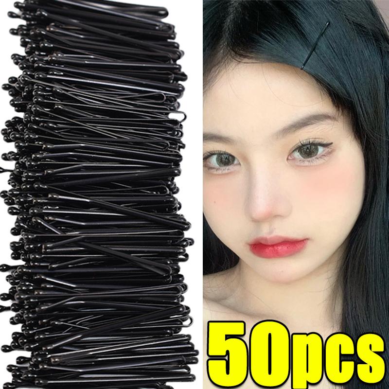 50/300Pcs Black Hair Clips U-Shaped Bobby Pin Invisible Wavy Hairpin Hairstyle Styling Metal Hair Grip Barrette Hair Accessories
50/300Pcs Black Hair Clips U-Shaped Bobby Pin Invisible Wavy Hairpin Hairstyle Styling Metal Hair Grip Barrette Hair Accessories