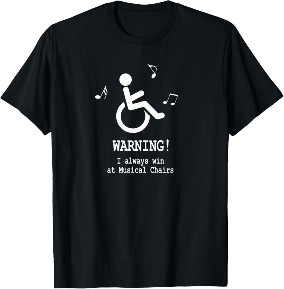 Handicap Wheelchair Funny Tee Shirts Gift Unisex T-Shirt 4XL
Handicap Wheelchair Funny Tee Shirts Gift Unisex T-Shirt 4XL