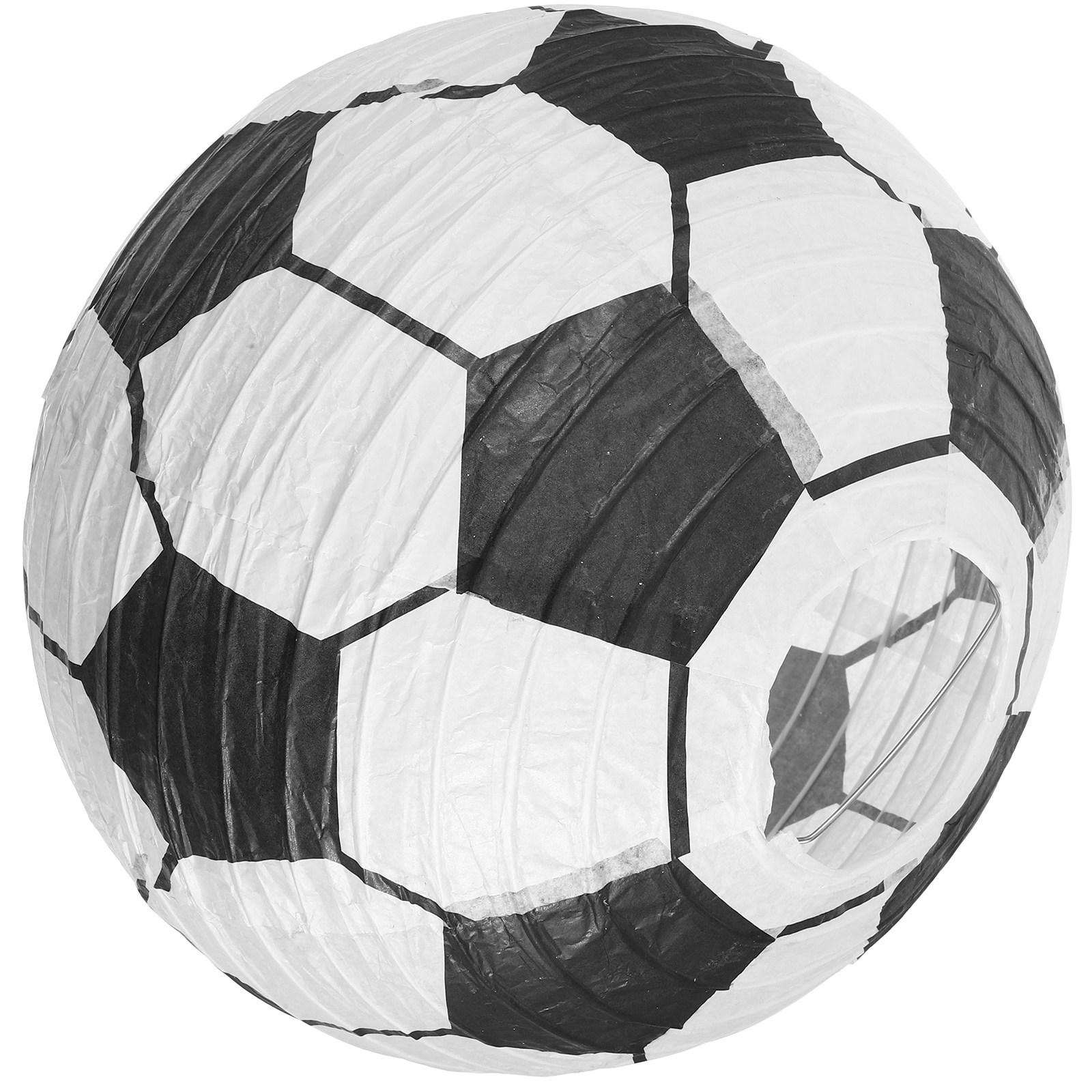 10Inch Soccer Shaped Hanging Lantern Sports-Themed Lanterns Paper Lantern Decorations for Party Ceiling Door Window Decoration 25X25X25CM
10Inch Soccer Shaped Hanging Lantern Sports-Themed Lanterns Paper Lantern Decorations for Party Ceiling Door Window Decoration 25X25X25CM