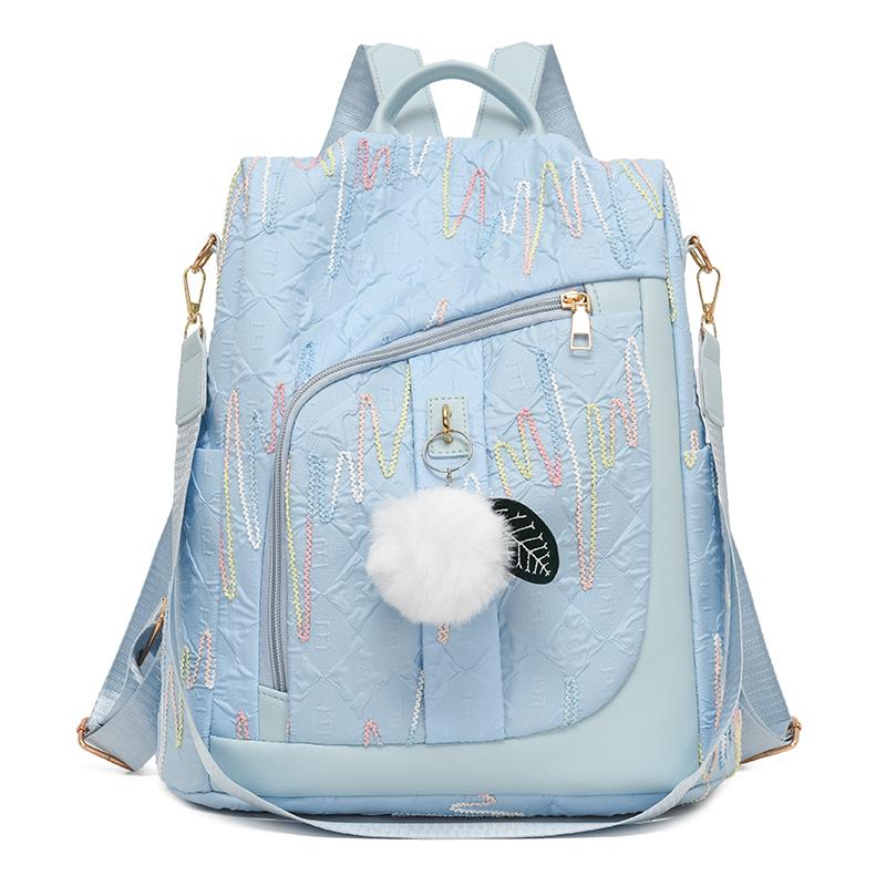 Large Capacity Backpack Women s Lightweight Colorful Embroidered Backpack Multifunctional Shoulder Bag синій
Large Capacity Backpack Women s Lightweight Colorful Embroidered Backpack Multifunctional Shoulder Bag синій