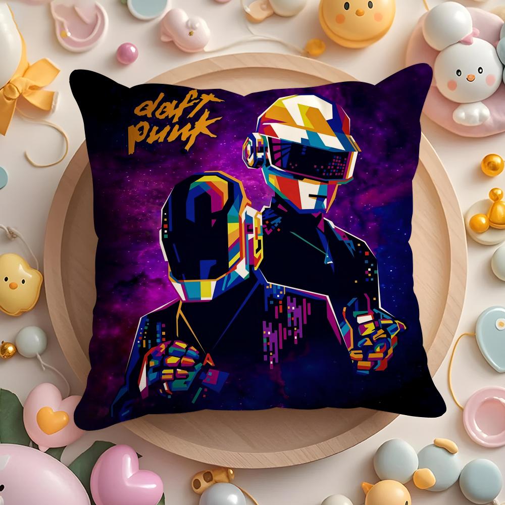 COOL DaftS PunkS Cushion Cover Home & Car Multi-Scene Pillow Cover - Reversible, Soft & Durable for Daily Use 30cmx30cm
COOL DaftS PunkS Cushion Cover Home & Car Multi-Scene Pillow Cover - Reversible, Soft & Durable for Daily Use 30cmx30cm