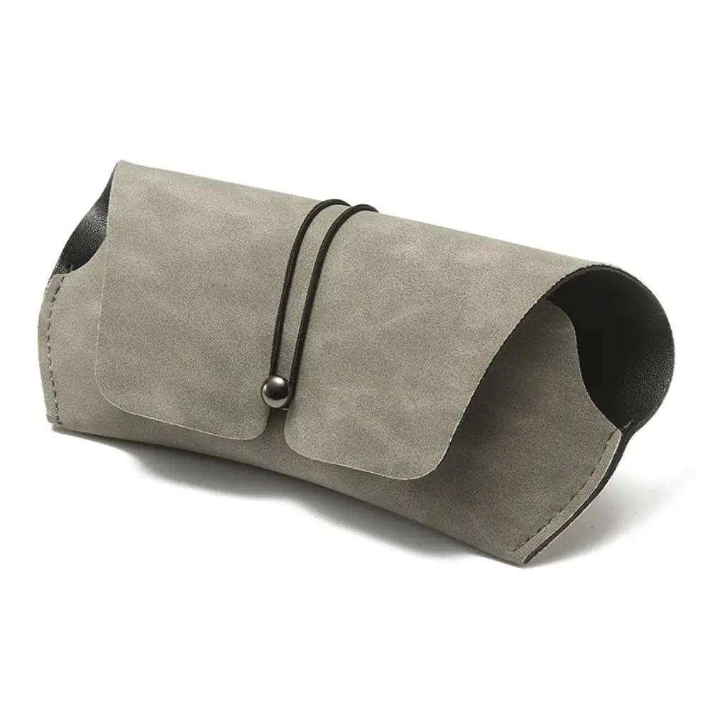 Fashion PU Leather Glasses Case Waterproof with Pull Cord Sunglasses Storage Box Anti-knock Sunglasses Pouch Eyewear Accessories сірий
Fashion PU Leather Glasses Case Waterproof with Pull Cord Sunglasses Storage Box Anti-knock Sunglasses Pouch Eyewear Accessories сірий