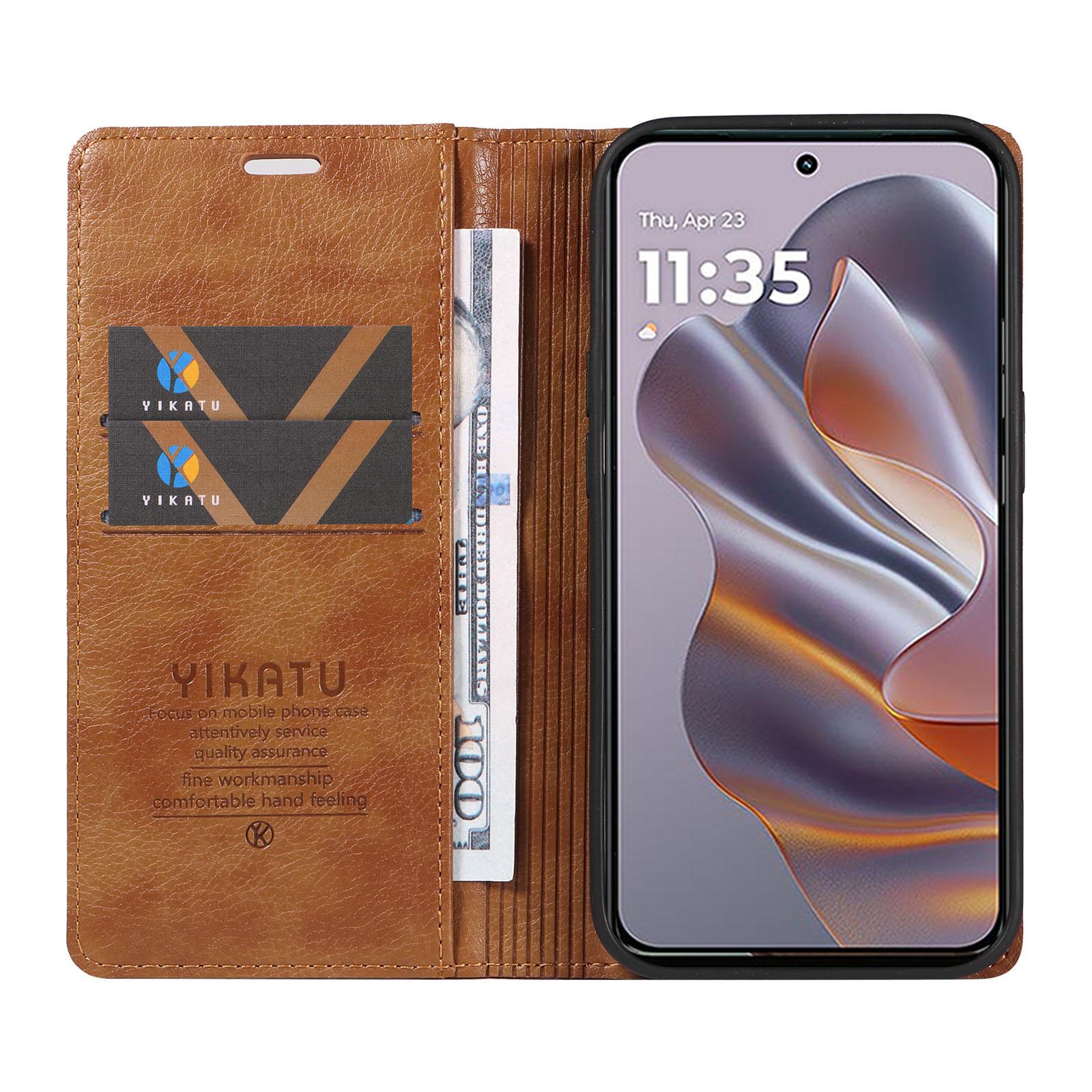 YIKATU YK-006 For Motorola Edge 50 Neo 5G/Moto S50 5G/Thinkphone 25 5G Case Wallet Litchi Grain Leather Phone Cover Magnetic Auto-Absorbed Rose Gold
YIKATU YK-006 For Motorola Edge 50 Neo 5G/Moto S50 5G/Thinkphone 25 5G Case Wallet Litchi Grain Leather Phone Cover Magnetic Auto-Absorbed Rose Gold