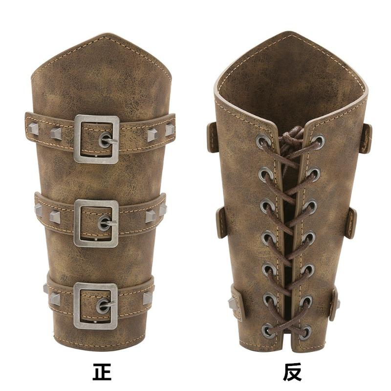 Medieval Men s Leather Bracers Vintage Punk Bracers Carnival Cosplay Costume Accessories Bracers
Medieval Men s Leather Bracers Vintage Punk Bracers Carnival Cosplay Costume Accessories Bracers