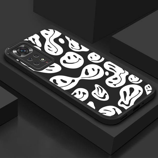 Чехол со смайликом для Xiaomi Redmi Note 11 Global, чехол для Redmi note 11 10 8 9 pro max 11s 10s 9s, защитный силиконовый чехол Redmi Note 11 4G
Чехол со смайликом для Xiaomi Redmi Note 11 Global, чехол для Redmi note 11 10 8 9 pro max 11s 10s 9s, защитный силиконовый чехол Redmi Note 11 4G