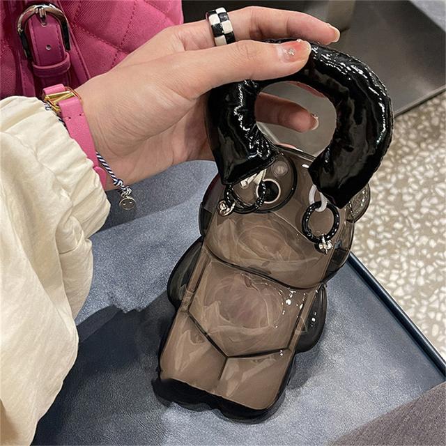 Ins Япония милый 3d медведь кожаный браслет прозрачный чехол для телефона для Iphone 13 12 11 Pro Xs Max X Xr противоударная мягкая задняя крышка For iPhone 13ProMax
Ins Япония милый 3d медведь кожаный браслет прозрачный чехол для телефона для Iphone 13 12 11 Pro Xs Max X Xr противоударная мягкая задняя крышка For iPhone 13ProMax