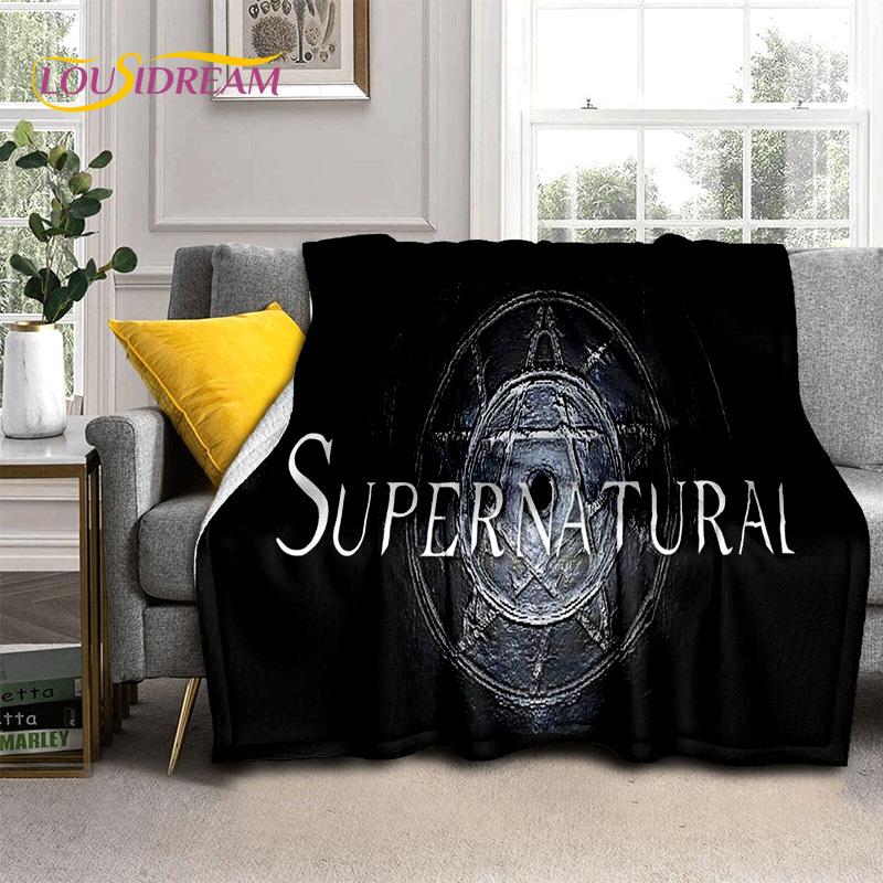 SPN Latest Supernatural Dean Sam Soft Flannel Blankets,Throw Blanket Comfortable Blanket for Picnic Beds Sofa Home Bedroom Gift 75x90cm
SPN Latest Supernatural Dean Sam Soft Flannel Blankets,Throw Blanket Comfortable Blanket for Picnic Beds Sofa Home Bedroom Gift 75x90cm