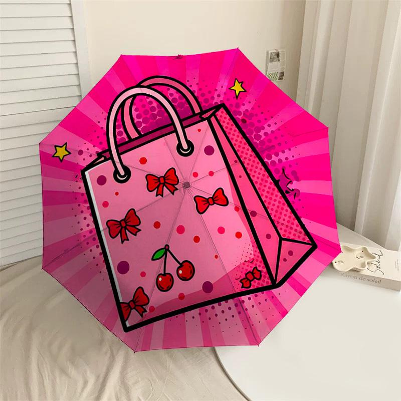 1PC bow cherry Automatic Open/Close Umbrella with Windproof, 8-Rib Sturdy Canopy, Durable Ribs, Fashionable Design1397A
1PC bow cherry Automatic Open/Close Umbrella with Windproof, 8-Rib Sturdy Canopy, Durable Ribs, Fashionable Design1397A