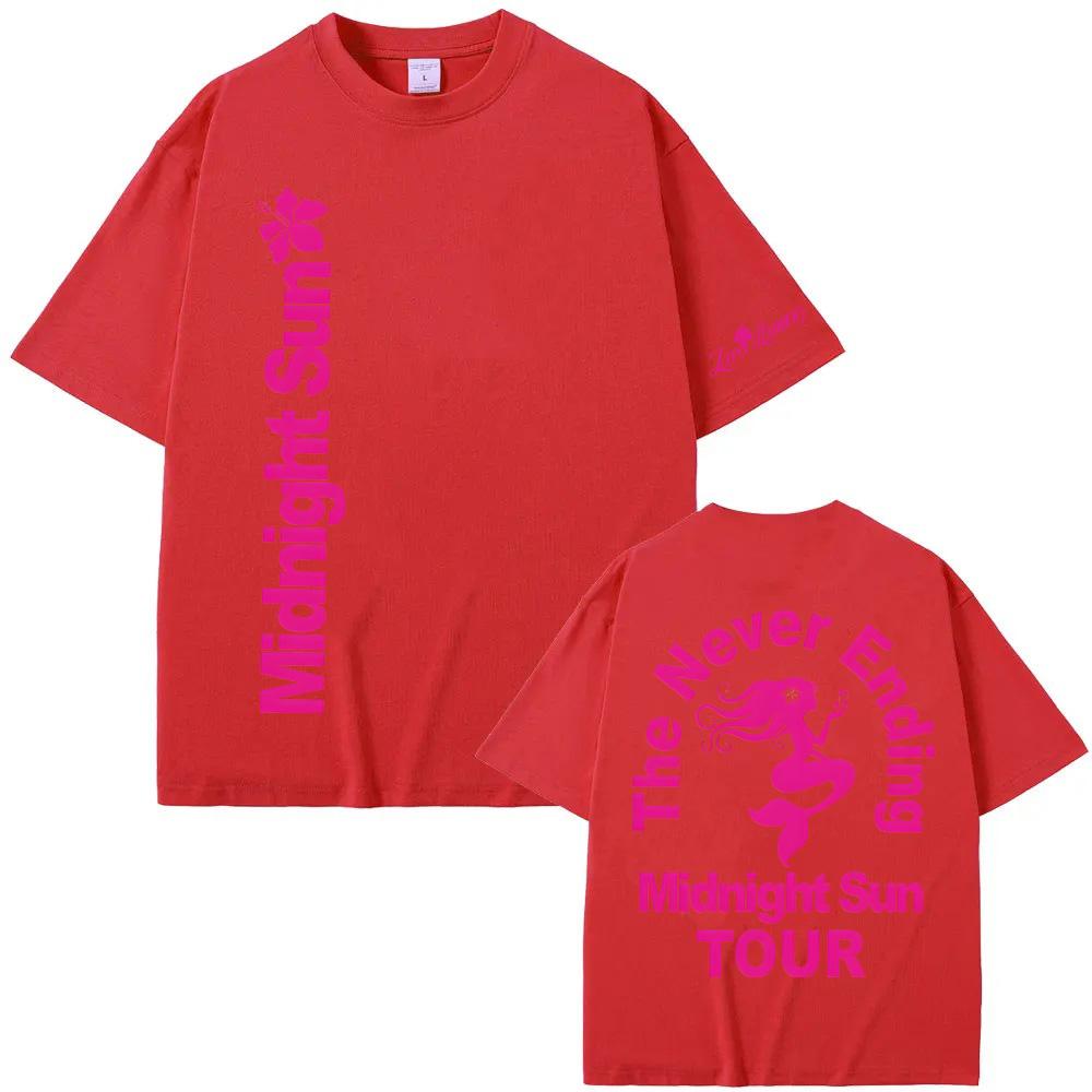 Midnight Sun Never Ending Tour Tee ZaraLarsson Summer Casual Tshirt High Quality Graphic Printing 100%Cotton Comfortable T-shirt XS червоний
Midnight Sun Never Ending Tour Tee ZaraLarsson Summer Casual Tshirt High Quality Graphic Printing 100%Cotton Comfortable T-shirt XS червоний