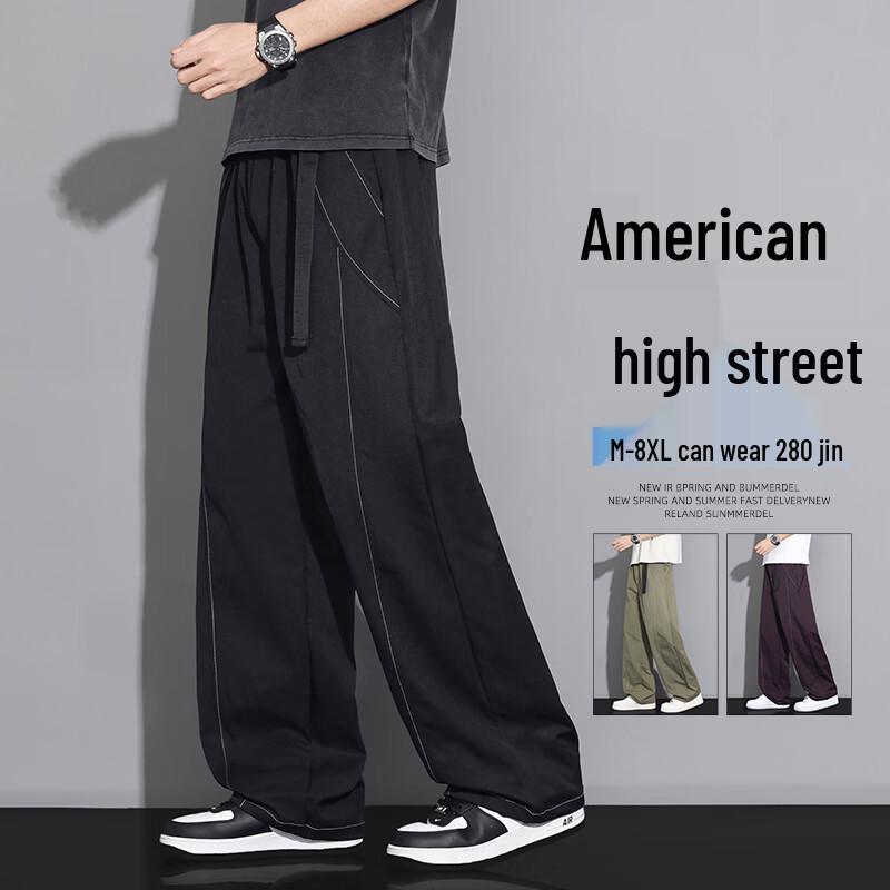 FARUISHI Men s Summer Casual Wide-Leg Pants 5XL
FARUISHI Men s Summer Casual Wide-Leg Pants 5XL
