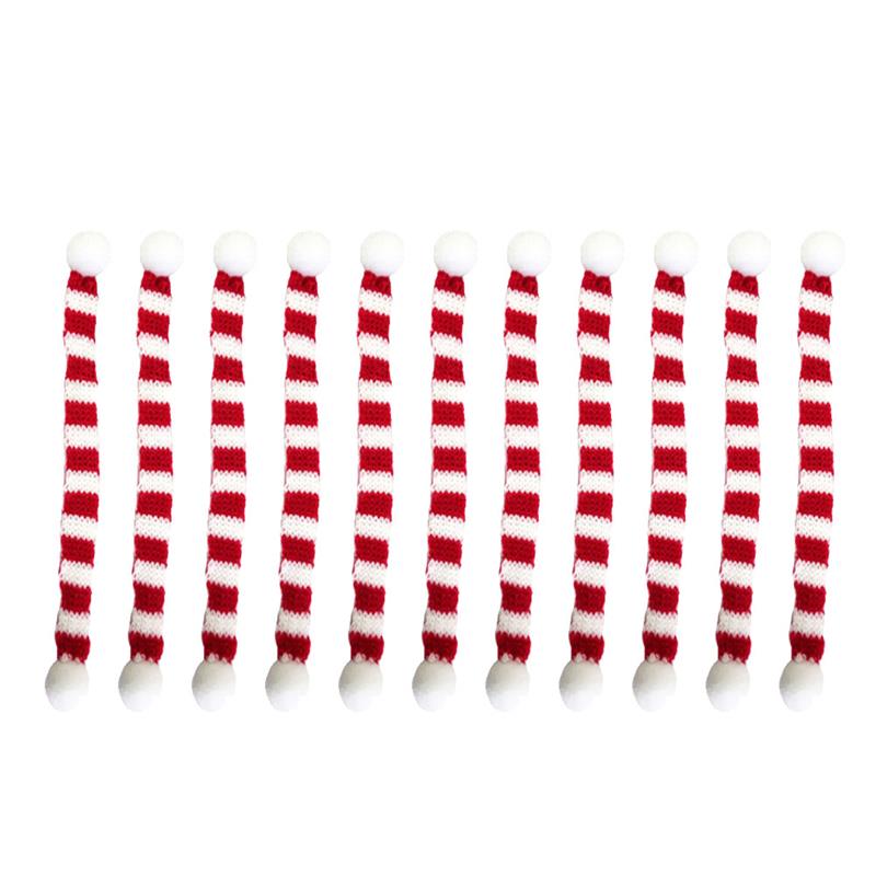 12pcs Red and White Mini Christmas Scarf Christmas Stripes Red Wine Bottle Knit Scarf Cover Xmas Party Ornament 6Pcs 2X30cm
12pcs Red and White Mini Christmas Scarf Christmas Stripes Red Wine Bottle Knit Scarf Cover Xmas Party Ornament 6Pcs 2X30cm