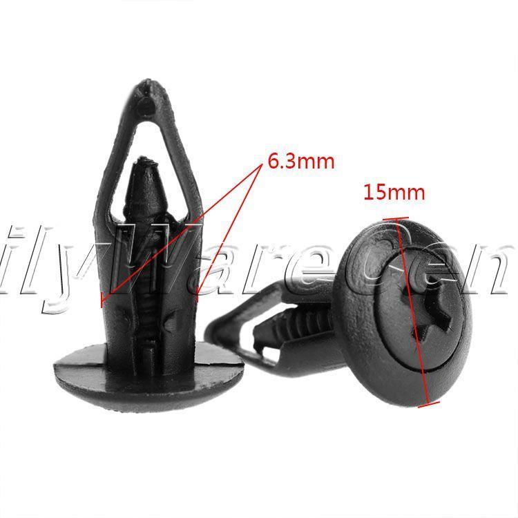50Pcs Auto Fasteners Bumper Retainers Plastic Rivets Clip Car Door Trim Panel Fender Clips For Ford 6.3mm Hole
50Pcs Auto Fasteners Bumper Retainers Plastic Rivets Clip Car Door Trim Panel Fender Clips For Ford 6.3mm Hole