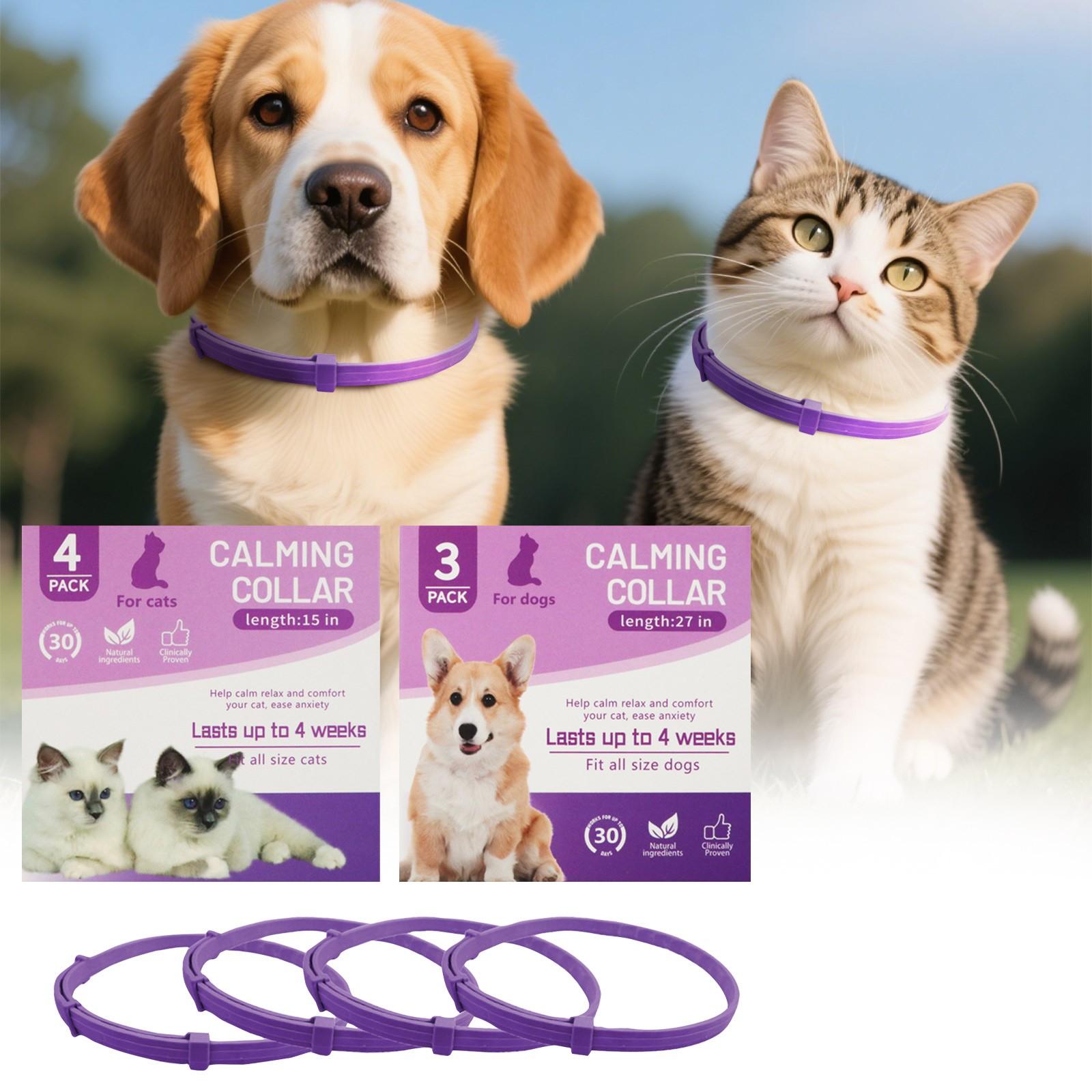 Pacifying Collar Set Relieving Anxiety And Stress Collar For Cats And Dogs Calming Collar Suitable For Cats And Dogs(2pc) One Size білий
Pacifying Collar Set Relieving Anxiety And Stress Collar For Cats And Dogs Calming Collar Suitable For Cats And Dogs(2pc) One Size білий