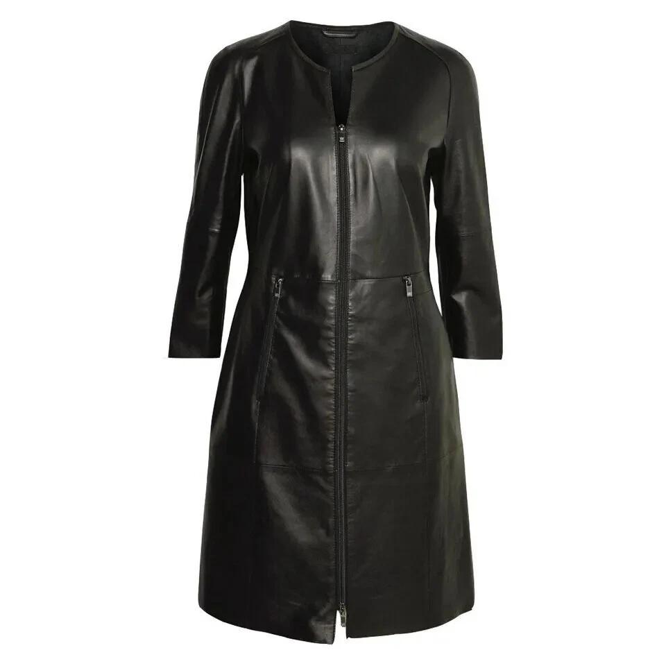 Fashionable Classy Casual Club Wear Women s Black Genuine Leather Dress Handmade 3XL чёрный
Fashionable Classy Casual Club Wear Women s Black Genuine Leather Dress Handmade 3XL чёрный