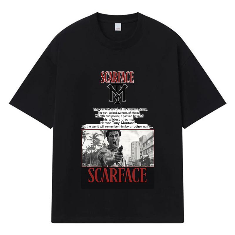 2026 Scarface З принтом Графічний Вуличний одяг Y2k Харадзюку 100% Бавовна Футболка Повсякденна Оверсайз Літня Чоловіча Футболка XL чорний
2026 Scarface З принтом Графічний Вуличний одяг Y2k Харадзюку 100% Бавовна Футболка Повсякденна Оверсайз Літня Чоловіча Футболка XL чорний