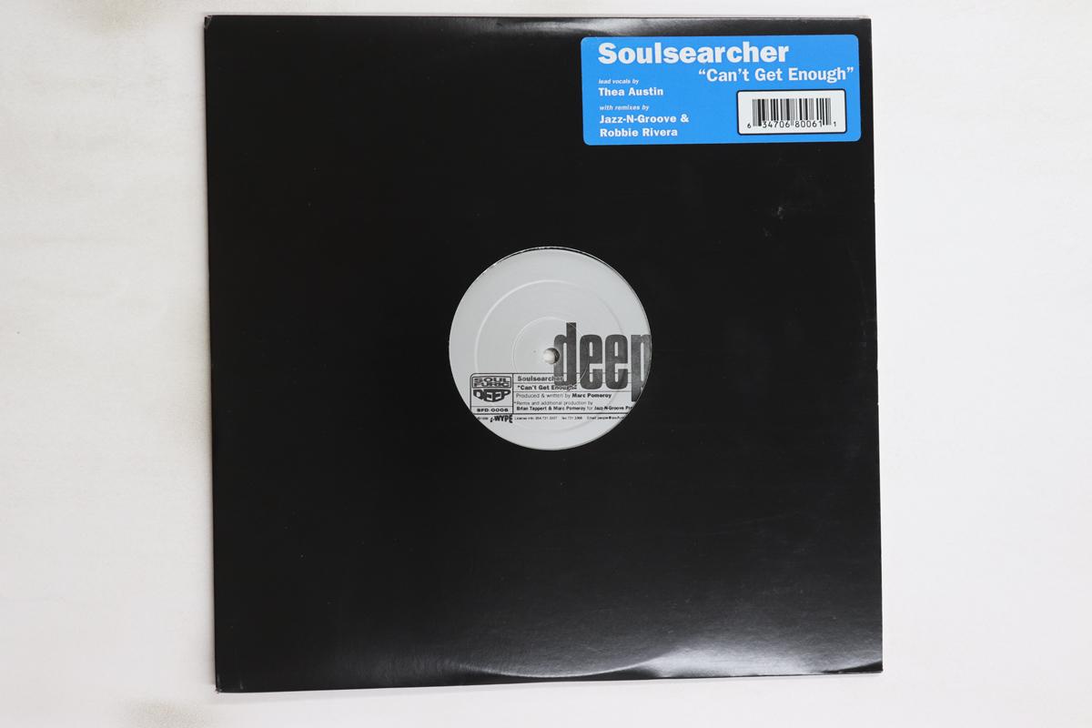 12inch Record SOULSEARCHER - Can t Get Enough SFD0006 SOULFURIC DEEP 1998 US Dance & Electronica Used
12inch Record SOULSEARCHER - Can t Get Enough SFD0006 SOULFURIC DEEP 1998 US Dance & Electronica Used