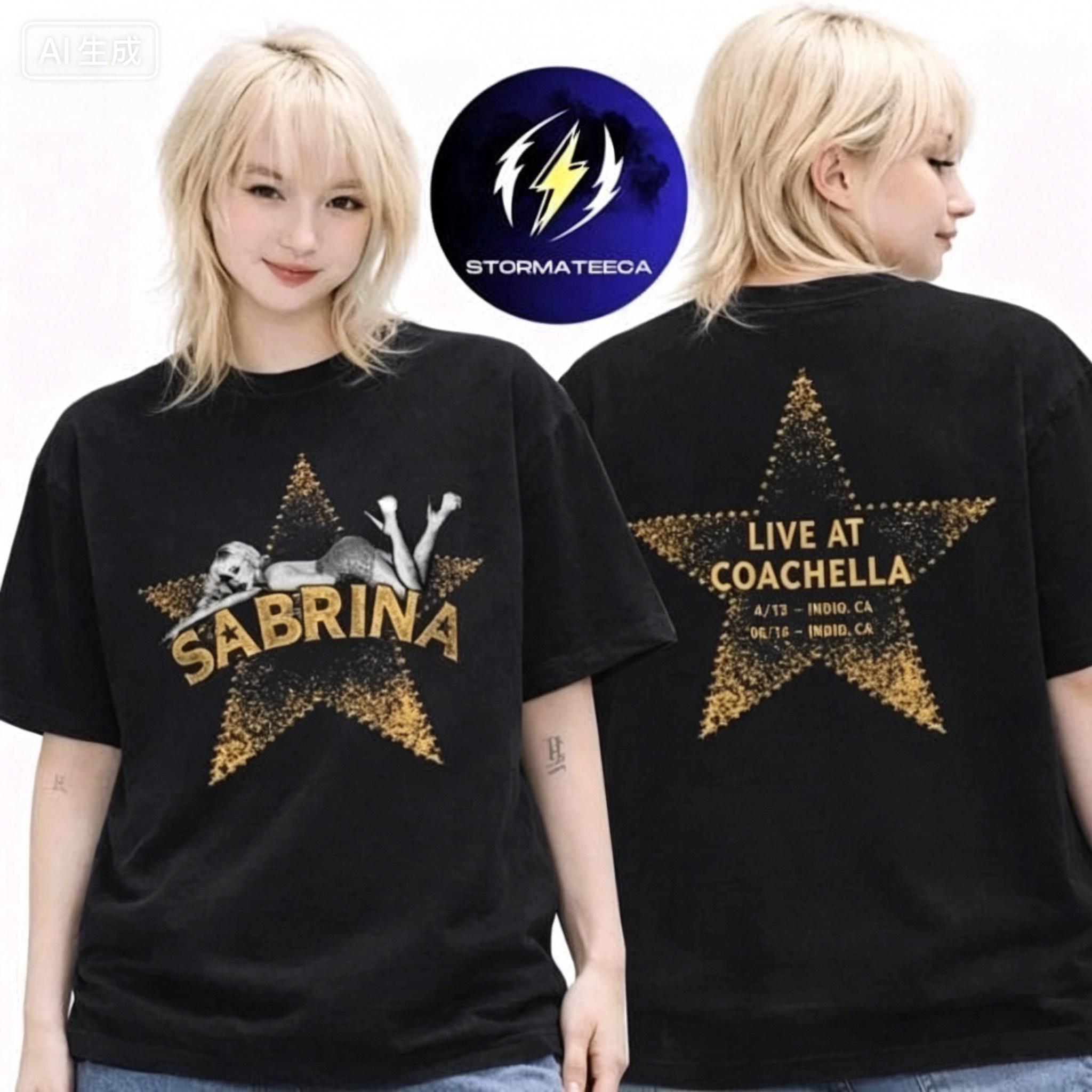 Sabrina Carpenter 1Coachella 2026 California UNISEXs Summer Cotton Tshirt Comfortable HighQuality Trendy Y2K S
Sabrina Carpenter 1Coachella 2026 California UNISEXs Summer Cotton Tshirt Comfortable HighQuality Trendy Y2K S