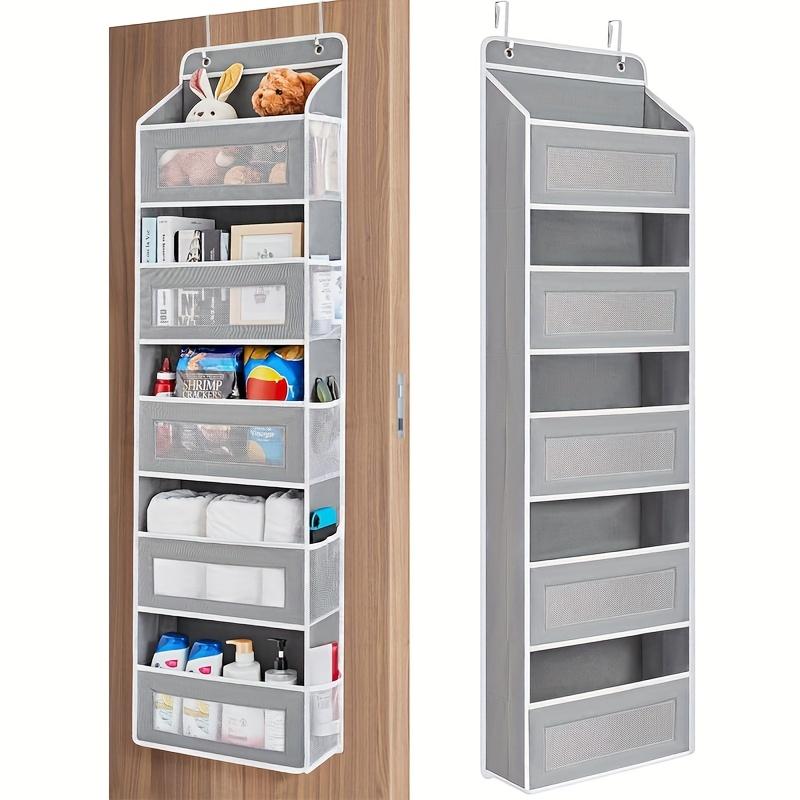 5-Layer Hanging Door Organizer - Large Capacity Storage Pockets for Wardrobe/Bathroom, Space Saving сірий колір
5-Layer Hanging Door Organizer - Large Capacity Storage Pockets for Wardrobe/Bathroom, Space Saving сірий колір