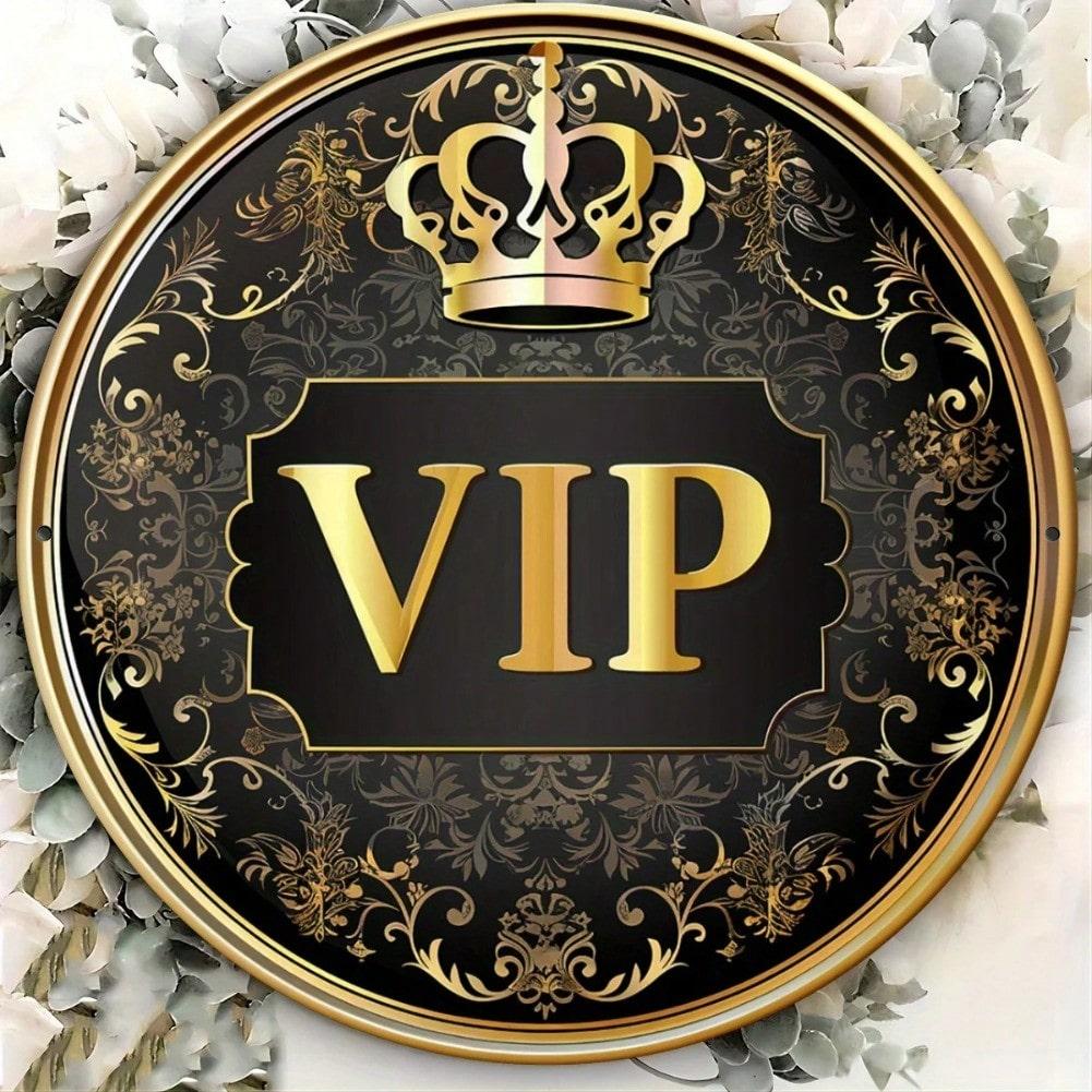 Vintage Crown Metal Sign Gold Foil Elegant 2D Iron Art for Home Office Decor Holiday Gift 20x20
Vintage Crown Metal Sign Gold Foil Elegant 2D Iron Art for Home Office Decor Holiday Gift 20x20