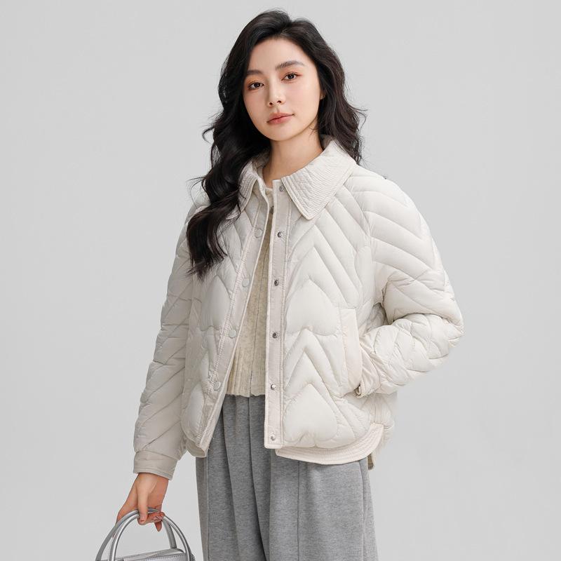 Cotton-padded Jacket Women s Short Lapel Winter Thickened Cotton-padded Jacket XXL білий
Cotton-padded Jacket Women s Short Lapel Winter Thickened Cotton-padded Jacket XXL білий