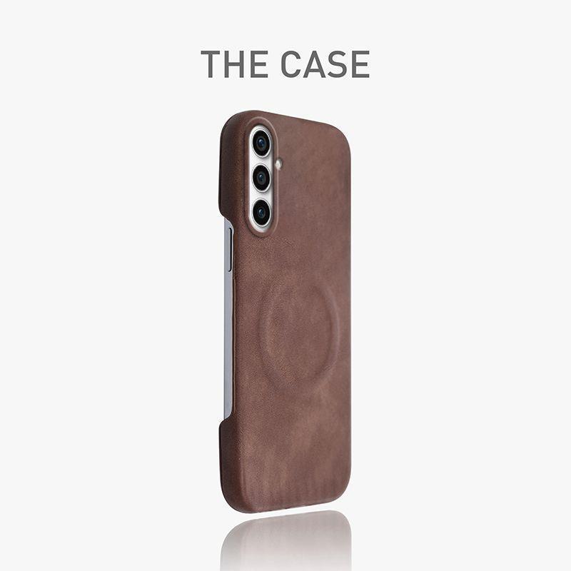 Samsung S25/S26 Lambskin Retro Shockproof Magnetic Case - Trendy, Protective, Hard Cover with Skin-Feel Finish Samsung Galaxy S24 Plus
Samsung S25/S26 Lambskin Retro Shockproof Magnetic Case - Trendy, Protective, Hard Cover with Skin-Feel Finish Samsung Galaxy S24 Plus