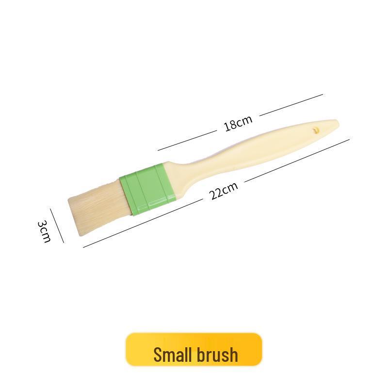 Heat-Resistant Food-Grade Nylon Bristle Brush for BBQ, Baking, and Egg Wash - No Shedding, Small Size
Heat-Resistant Food-Grade Nylon Bristle Brush for BBQ, Baking, and Egg Wash - No Shedding, Small Size
