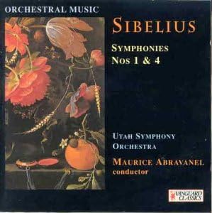 CD ABRAVANEL; UTAH SO - Sibelius;Symphonies 1 + 4 08615971 Non Japan Classical Used
CD ABRAVANEL; UTAH SO - Sibelius;Symphonies 1 + 4 08615971 Non Japan Classical Used