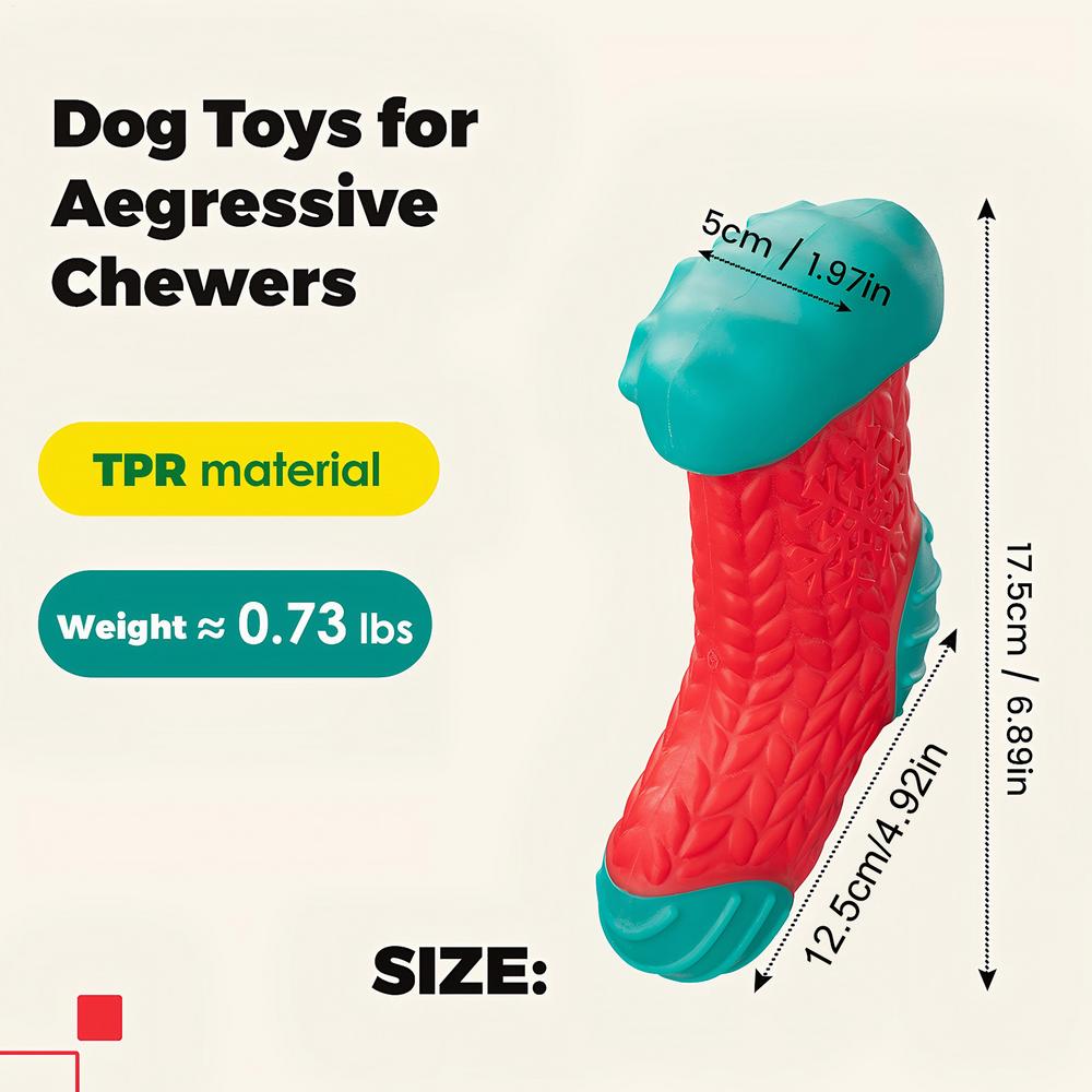 Christmas Sock Dog Toy Tough Chew ToysDurable Puppy Chew for Aggressive Chewers, Boredom Relief & Behavior Training
Christmas Sock Dog Toy Tough Chew ToysDurable Puppy Chew for Aggressive Chewers, Boredom Relief & Behavior Training