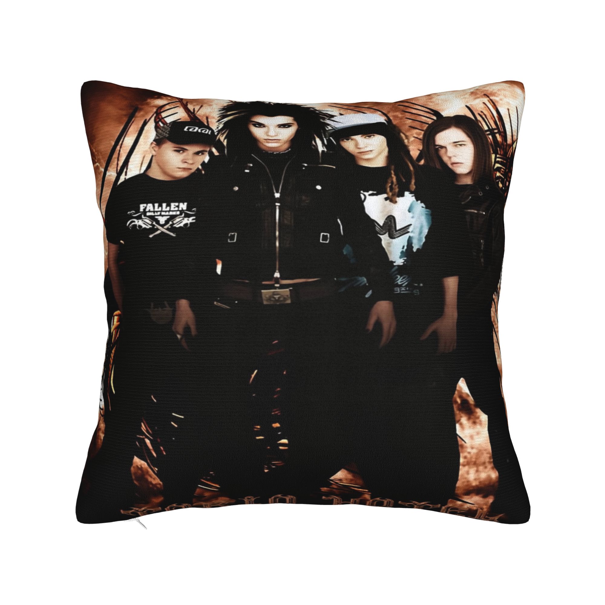 Bedroom Decorations Tokio Hotel Band Rock Music Pillowcases Merch Pillow Covers Square Multi Size 12x12in 30X30cm
Bedroom Decorations Tokio Hotel Band Rock Music Pillowcases Merch Pillow Covers Square Multi Size 12x12in 30X30cm