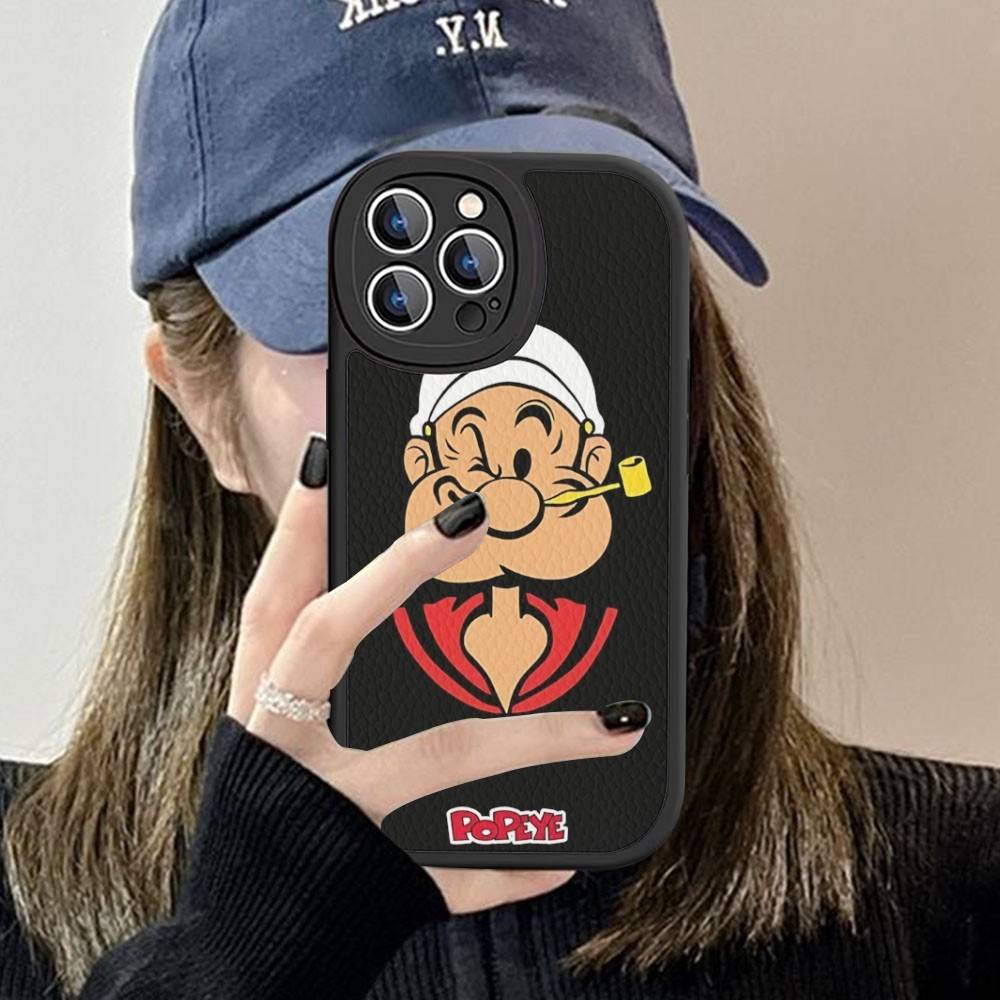 Cartoon Animation P-PopeyeS Retro Phone Case For IPhone 16 15 14 11 12 13 Pro Max Plus Back Leather Shell iphone X
Cartoon Animation P-PopeyeS Retro Phone Case For IPhone 16 15 14 11 12 13 Pro Max Plus Back Leather Shell iphone X