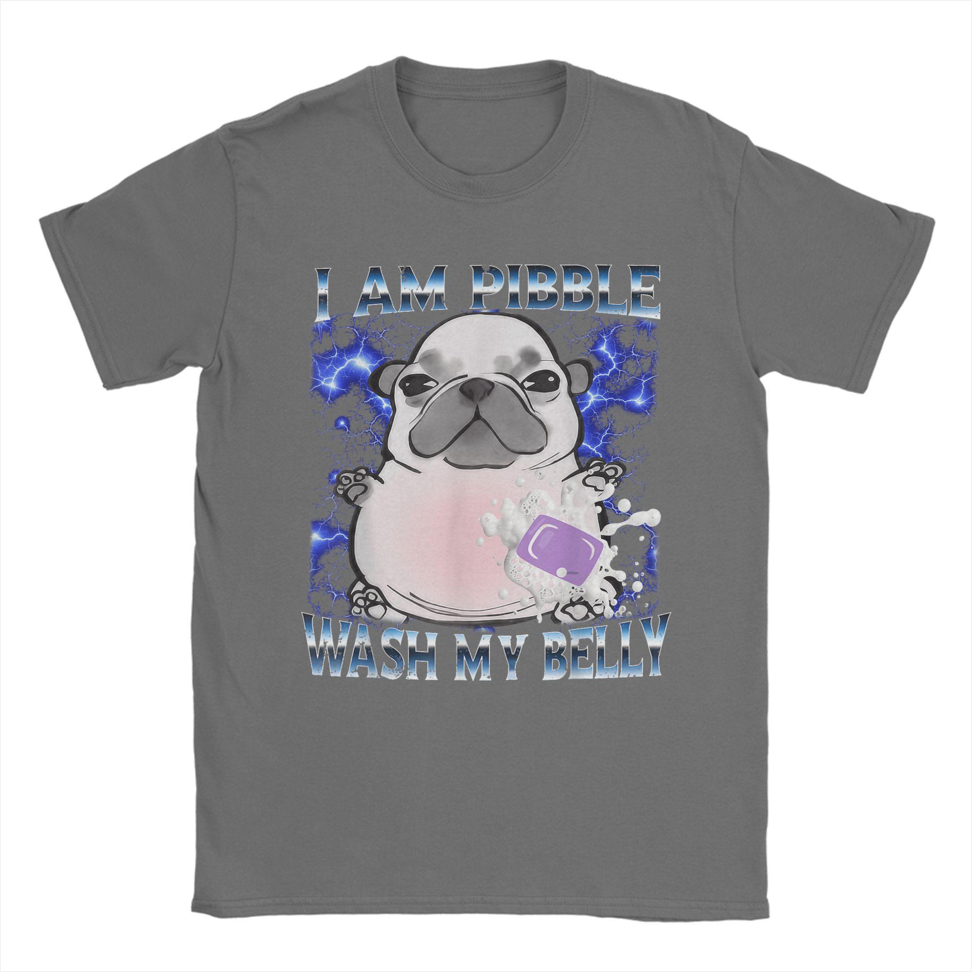I Am Pibble Wash My Belly Pibble Meme T-Shirts Men Funny Dog Brainrot Cotton Tee Shirt Crewneck T Shirts Plus Size merchandise 4XL
I Am Pibble Wash My Belly Pibble Meme T-Shirts Men Funny Dog Brainrot Cotton Tee Shirt Crewneck T Shirts Plus Size merchandise 4XL