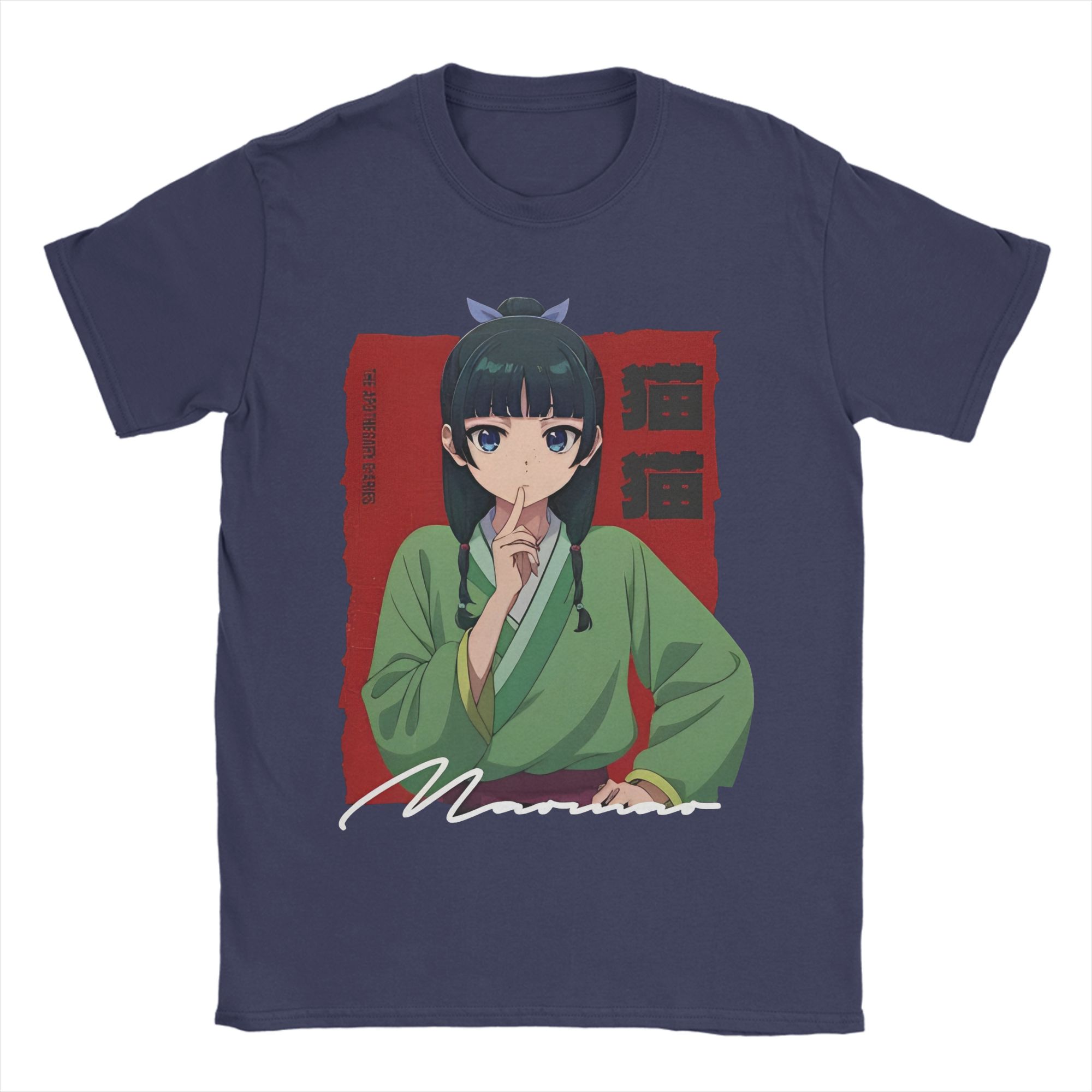 Kusuriya no Hitorigoto Anime T-Shirt Unisex Cotton Tops Vintage The Apothecary Diaries Round Neck Short Sleeve 4XL
Kusuriya no Hitorigoto Anime T-Shirt Unisex Cotton Tops Vintage The Apothecary Diaries Round Neck Short Sleeve 4XL