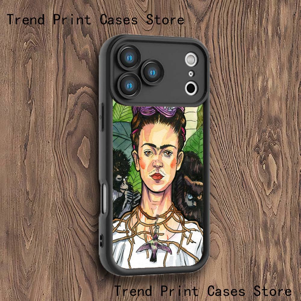 F-FridaS-S Fashion K-Kahlo Phone Case For iPhone 17,16,15,14,13,12,11,Pro,Max,Plus,X,XS,SE4,E,Mini Black Thickened border Case iPhone 12 Pro
F-FridaS-S Fashion K-Kahlo Phone Case For iPhone 17,16,15,14,13,12,11,Pro,Max,Plus,X,XS,SE4,E,Mini Black Thickened border Case iPhone 12 Pro
