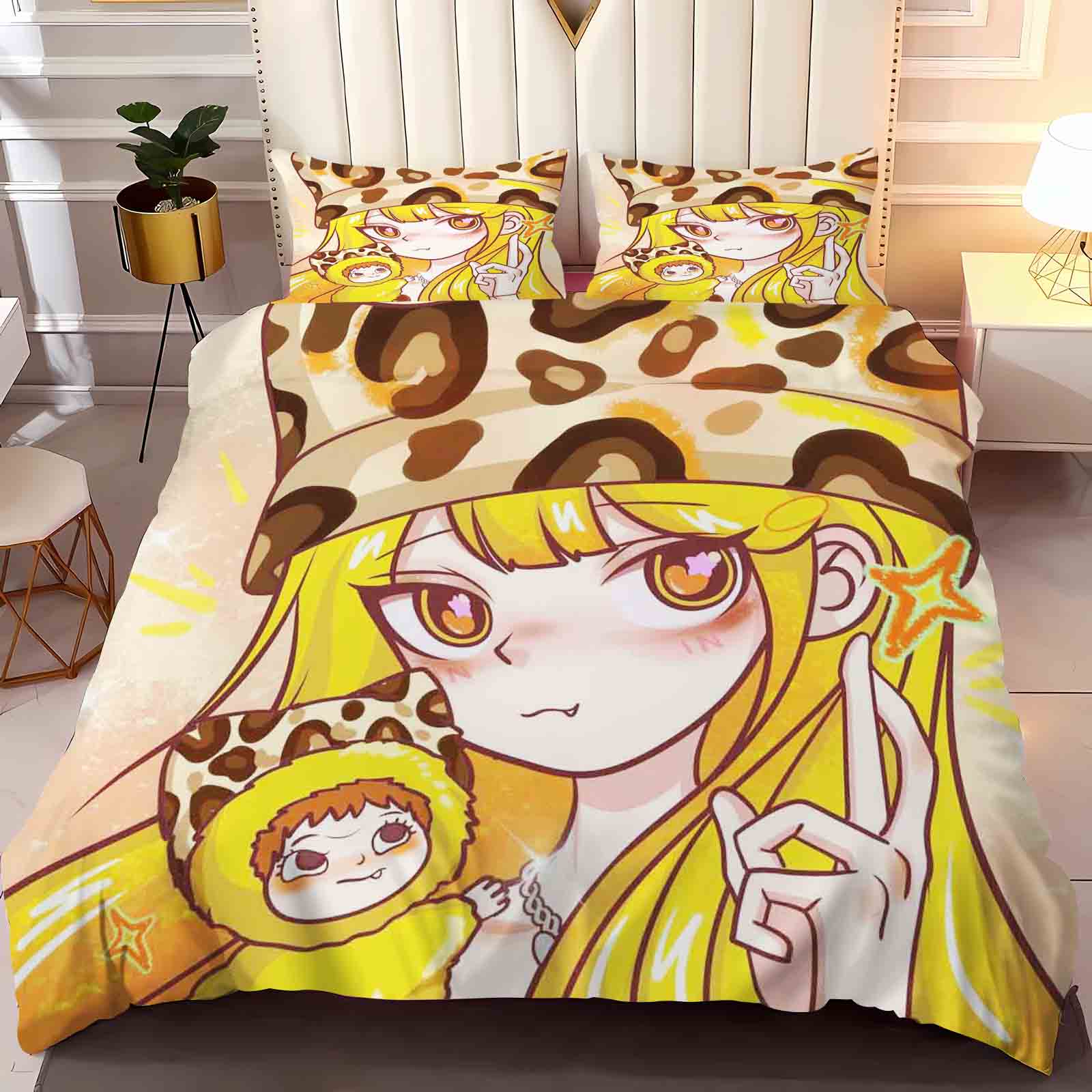 wakuku Duvet Cover Set Comforter Bedding 3d Children S Bedding Set 3-Piece 1 Quilt Cover King Size 90X200CM
wakuku Duvet Cover Set Comforter Bedding 3d Children S Bedding Set 3-Piece 1 Quilt Cover King Size 90X200CM