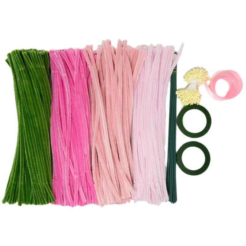 Bendable Floral Stem Wire Tulips Bouquets Set For Creative Arrangements Decorative Flowers Wedding Table Centerpiece рожевий
Bendable Floral Stem Wire Tulips Bouquets Set For Creative Arrangements Decorative Flowers Wedding Table Centerpiece рожевий