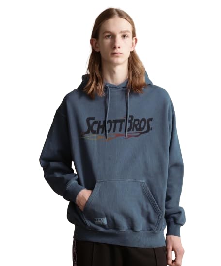 Schott FIRE SCRIPT Hooded Sweatshirt, Men s, XL, 120, Navy, 782-3231002
Schott FIRE SCRIPT Hooded Sweatshirt, Men s, XL, 120, Navy, 782-3231002