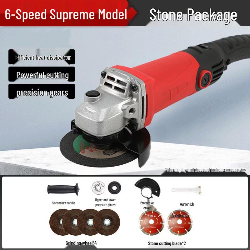 Tai Ju Fu 2500W 150mm Variable Speed Angle Grinder CN plug (adapter included)
Tai Ju Fu 2500W 150mm Variable Speed Angle Grinder CN plug (adapter included)