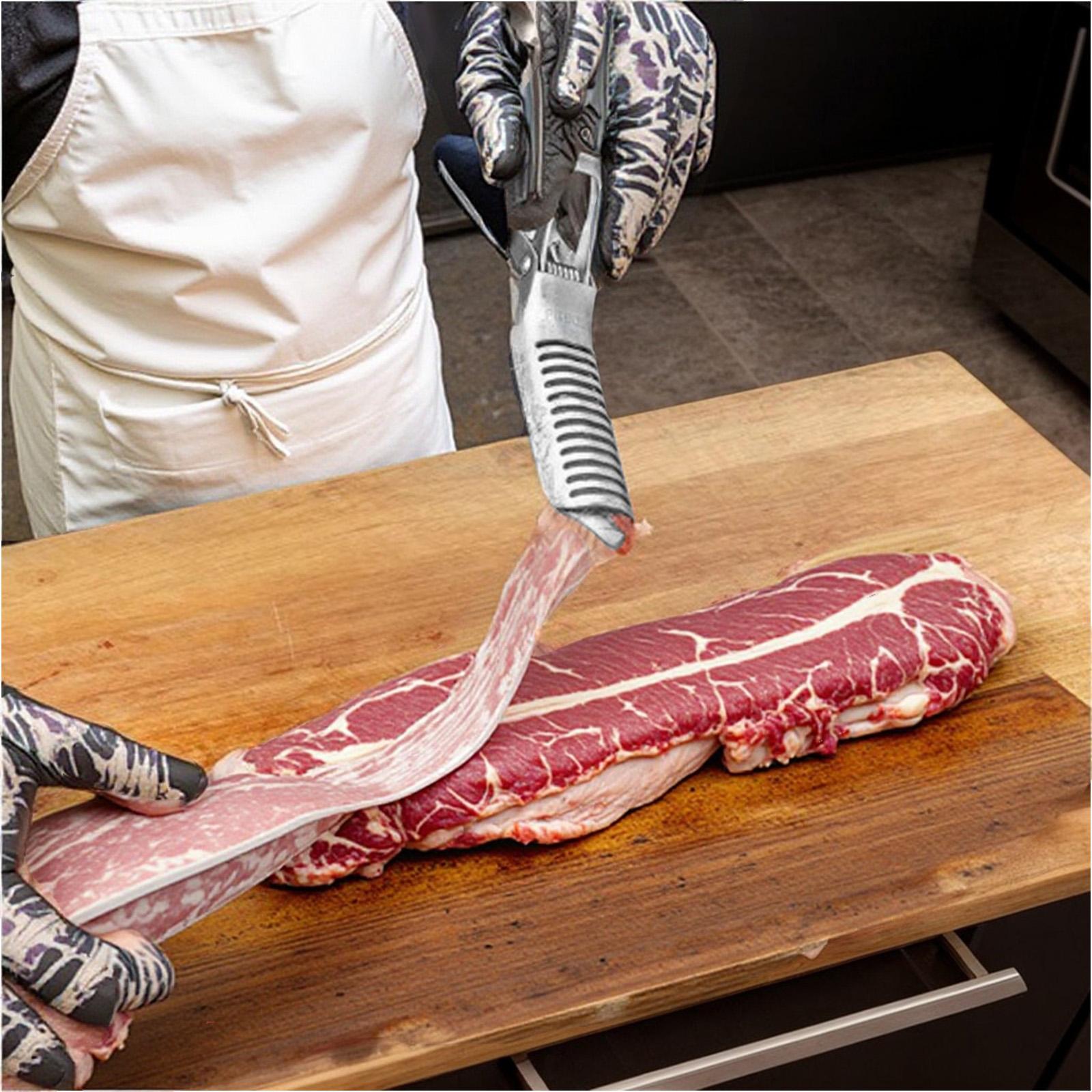 Steel Rib Membrane Remover Tool With Arced Clamp And Nonslip Grip For Effortlessly BBQ Rib Prep By Grills Enthusiasts 1
Steel Rib Membrane Remover Tool With Arced Clamp And Nonslip Grip For Effortlessly BBQ Rib Prep By Grills Enthusiasts 1