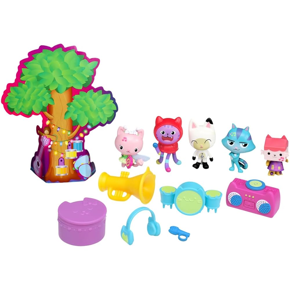 Gaby Dollhouse Figure Set Fun Fun Music Playset with Accessories and Interactive Features
Gaby Dollhouse Figure Set Fun Fun Music Playset with Accessories and Interactive Features