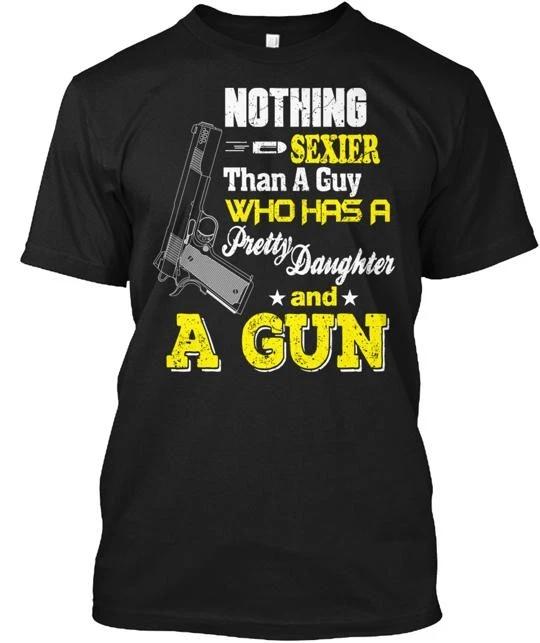 Pretty Daughter And A Gun T shirt Made in the USA Size S to 5XL S
Pretty Daughter And A Gun T shirt Made in the USA Size S to 5XL S