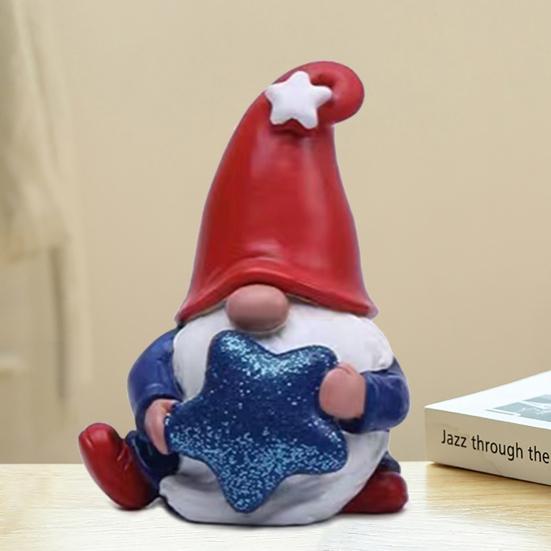 Модель гнома, модная красивая фигурка гнома из смолы, изысканная текстура, фигурка гнома на день независимости, модель гнома для гостиной 
Модель гнома, модная красивая фигурка гнома из смолы, изысканная текстура, фигурка гнома на день независимости, модель гнома для гостиной