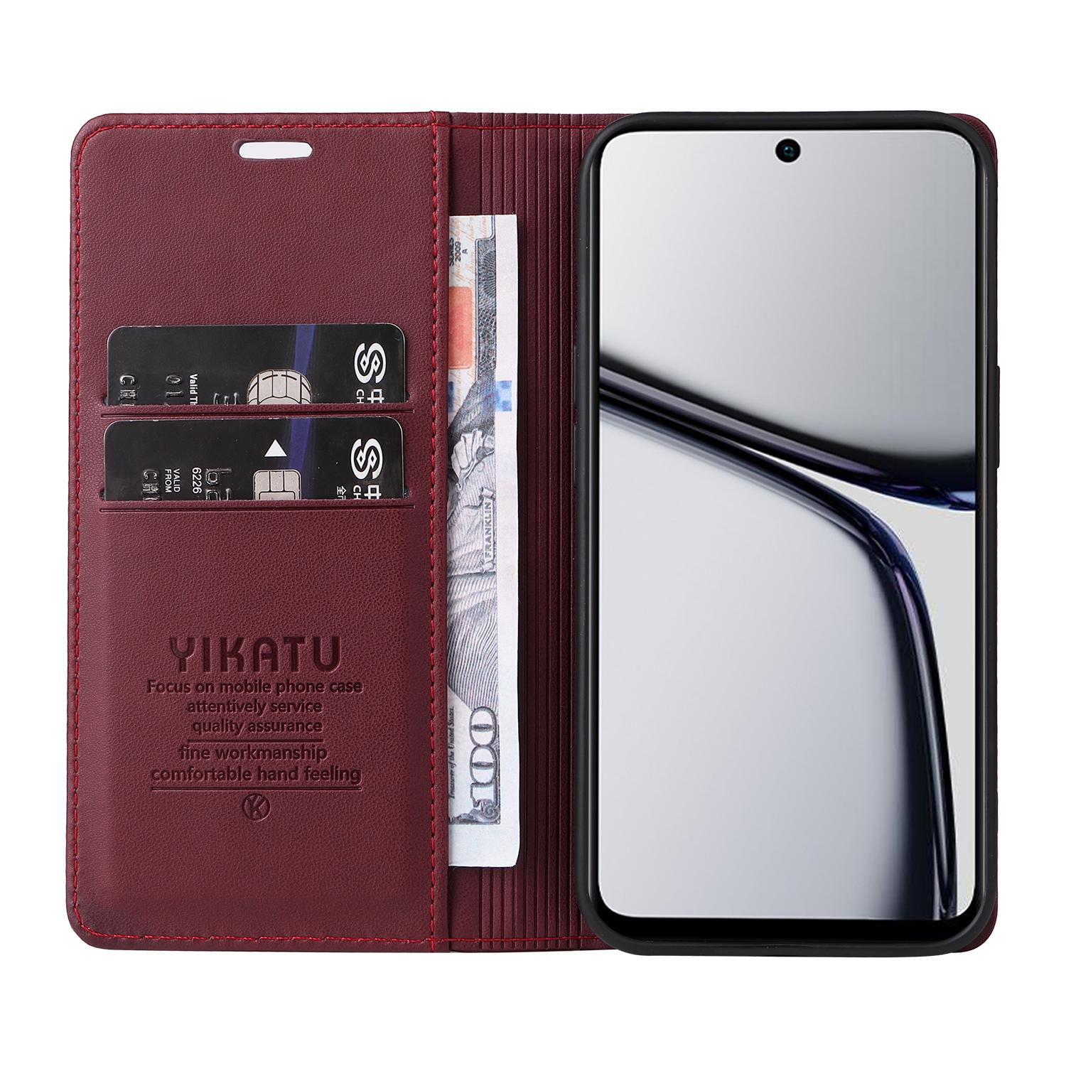 YIKATU YK-001 For Realme C65 4G Case Anti-Scratch Leather Wallet Phone Cover Rose Gold
YIKATU YK-001 For Realme C65 4G Case Anti-Scratch Leather Wallet Phone Cover Rose Gold