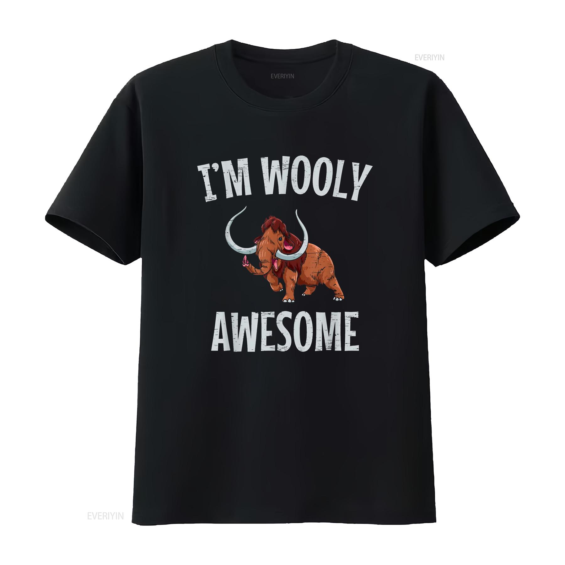 I m Wooly Awesome Long Tusks Woolly Animals T Shirt vintage Washed fashion Stylish designer clothes Slightly Comfortable 4XL
I m Wooly Awesome Long Tusks Woolly Animals T Shirt vintage Washed fashion Stylish designer clothes Slightly Comfortable 4XL
