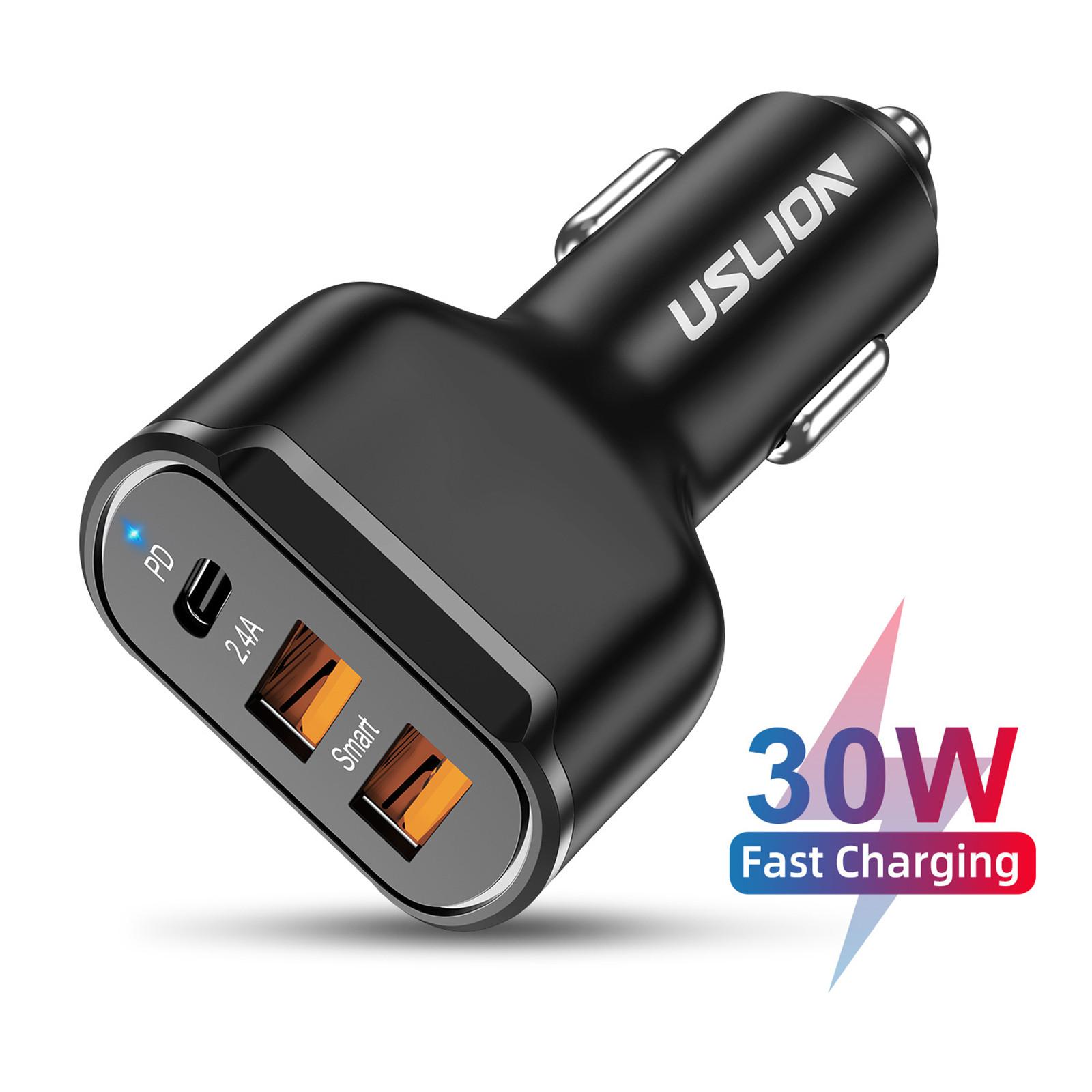 Автомобильное зарядное устройство Sagit Dual USB PD Type-C, 30 Вт, адаптер быстрой зарядки для 12 11 Pro Max
Автомобильное зарядное устройство Sagit Dual USB PD Type-C, 30 Вт, адаптер быстрой зарядки для 12 11 Pro Max
