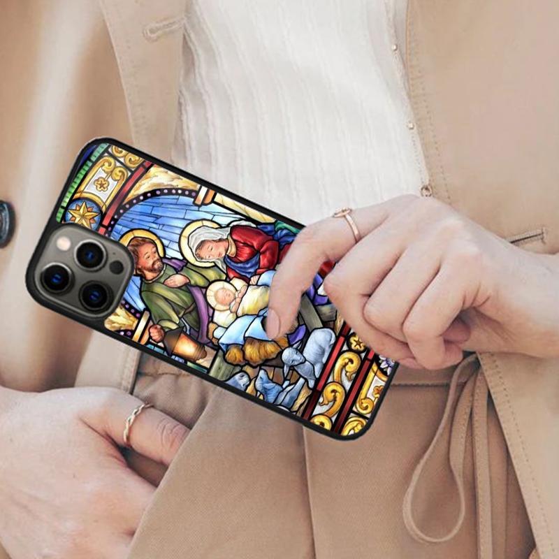 Mary-&-Baby-Jesus-Stained-Glass Magnetic Phone Case For APPLE iPhone 17 Air 16 14 13 12 Pro Max 15 Plus Wireless MagSafe Cover iPhone 13mini
Mary-&-Baby-Jesus-Stained-Glass Magnetic Phone Case For APPLE iPhone 17 Air 16 14 13 12 Pro Max 15 Plus Wireless MagSafe Cover iPhone 13mini