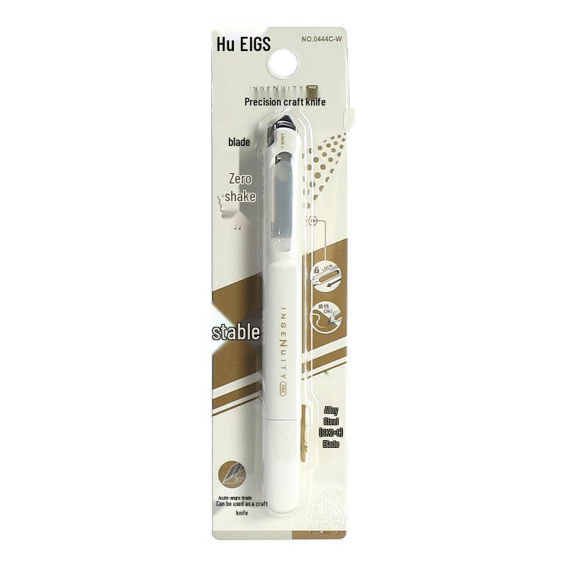 SDI 0444C Precision Craft Knife: Zero Shake, 30° Sharp Auto-Lock Blade for Paper Cutting and Handmade Carving. SDI Craft Knife 0444C-W белый
SDI 0444C Precision Craft Knife: Zero Shake, 30° Sharp Auto-Lock Blade for Paper Cutting and Handmade Carving. SDI Craft Knife 0444C-W белый