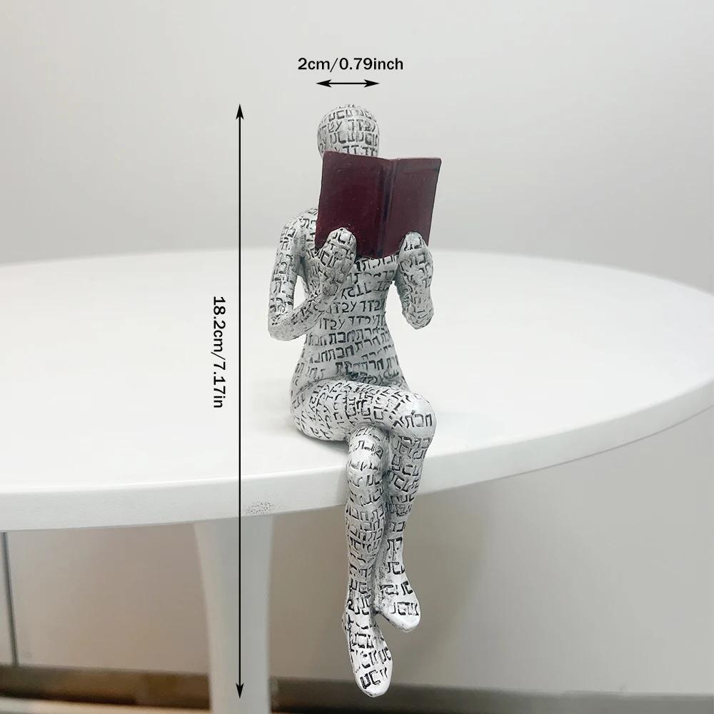 Abstract Reading Woman Resin Statue, Scandinavian Modern Book Lover Figurine for Desk Bookshelf Home Office Decor, Gift
Abstract Reading Woman Resin Statue, Scandinavian Modern Book Lover Figurine for Desk Bookshelf Home Office Decor, Gift